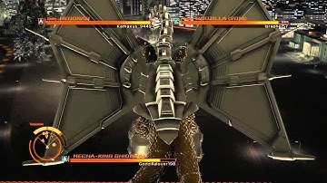 GODZILLA PS4 Online Battle Mecha King Ghidorah vs Godzilla 2014 vs Hedorah