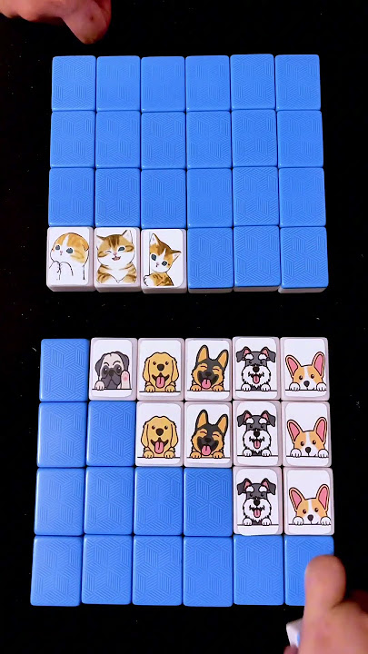 0143 Cats Vs Dogs Mahjong Nine Edition