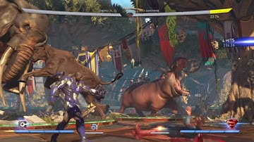 Injustice 2 Cyborg pushblock concept