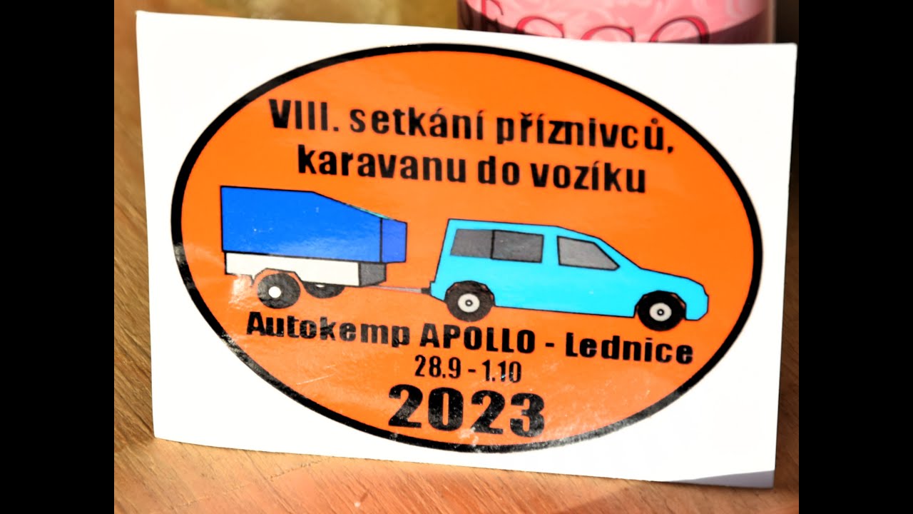 Setkání příznivců karavanu do vozíku  -  Kemp Apollo 2023