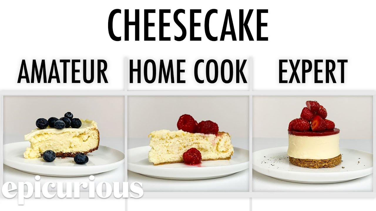 4 Levels of Cheesecake Amateur to Food Scientist  Epicurious
