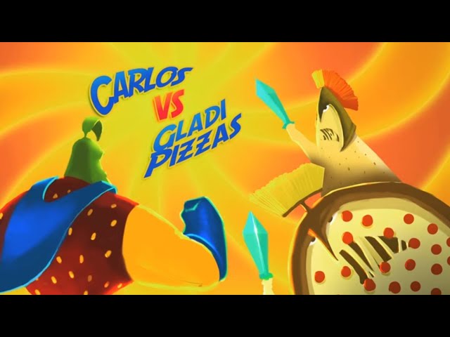 CARLOS vs GLADI PIZZAS 🍕 | CARLOS | Carlos Série Animada | Desenhos Animados para Crianças class=