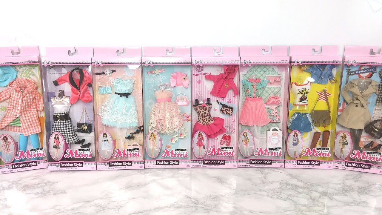 Barbie Dress Clothes Frozen Elsa Disney Princess Dress up ملابس باربي Vestido de Boneca Barbie