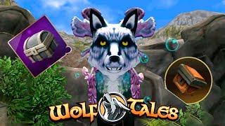 Сундук за ЕЖЕДНЕВНЫЕ ЦЕЛИ и СЕРЕБРЯНЫЙ СУНДУК за мероприятие в Wolf Tales