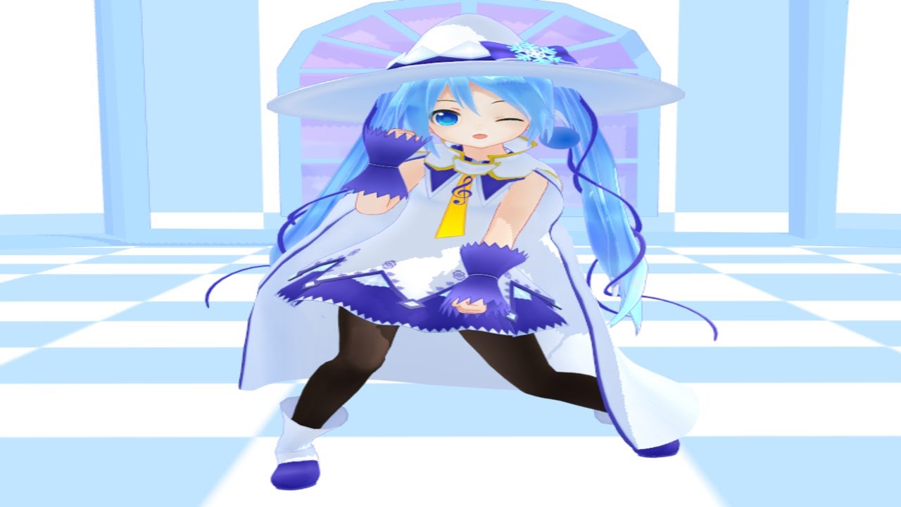Music hour / Snow Miku / 雪ミク/ [VOCALOID MMD] #Musichour #유키미쿠 #SnowMiku #雪ミク2014 #mmd