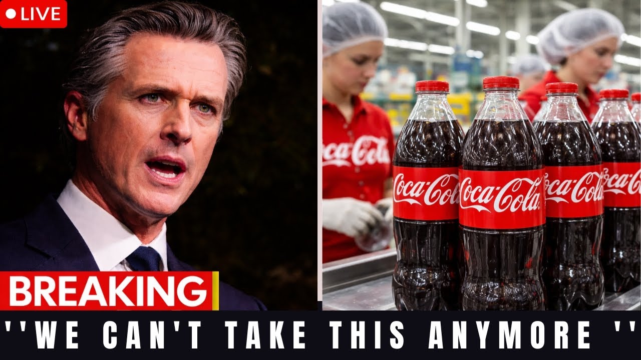 Governor PANICS After Coca-Cola QUIETLY SHUTS DOWN California Plant