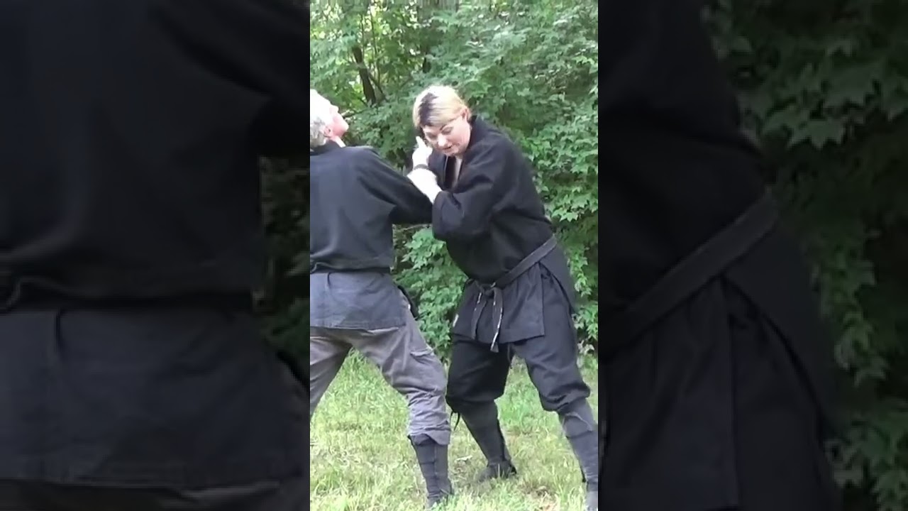 HOW THE NINJA FIGHT WITH A KNIFE 🥷🏻 Ninjutsu Martial Arts Tantojutsu