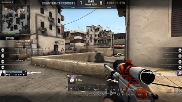CS:GO : D j!Nn - 4 Kill | AWP Asiimov