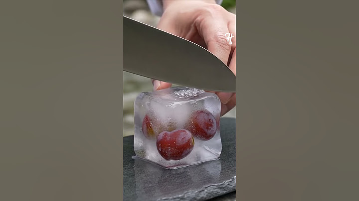Was ist im Eis?