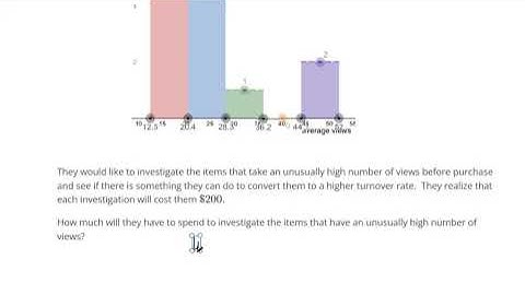 Create and analyze histograms and frequency tables with grouped data