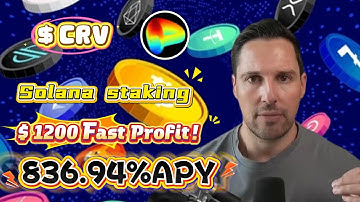 From Risk to Yield: Convert CRV to Curve Finance and Earn APY 836.94% When Prices Fall