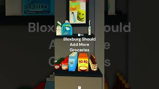 I Built A Supermarket In Bloxburg #shorts  #roblox  #bloxburg  #viral  #mustardcoal
