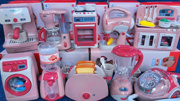 9 Minutes Satisfying with Unboxing Automatic Kitchen Appliance Playset ASMR No Talking｜Review Toys