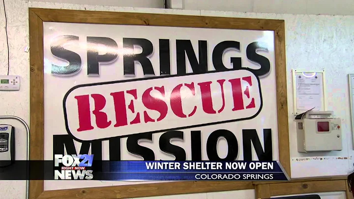 Springs Rescue Mission opens Winter Shelter