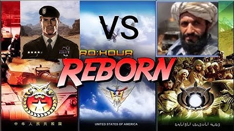 USA Rogue vs GLA Hijack General - C&C Generals Zero Hour Reborn mod
