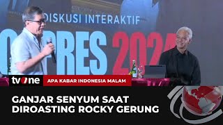 Momen Rocky Gerung Roasting Ganjar Pranowo, Senyum Lepas Terlihat Jelas | AKIM tvOne