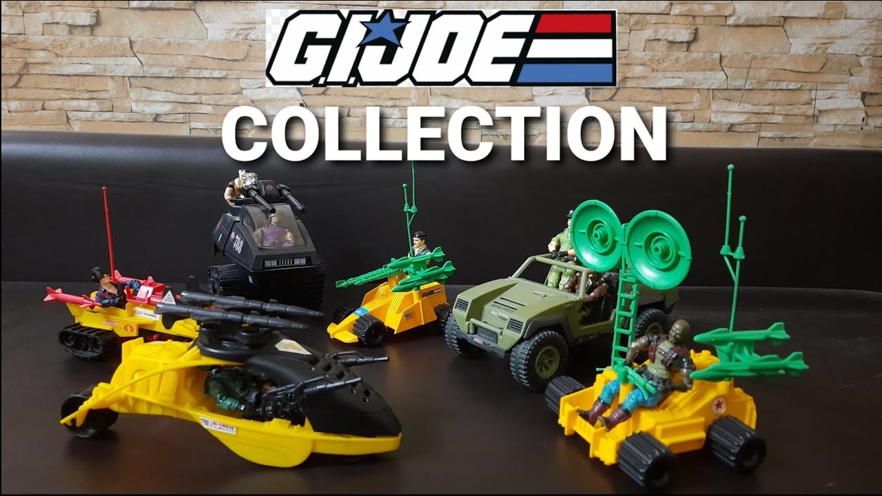 VINTAGE G.I. JOE COLLECTION: Funskool + Hasbro Radar Rat, VAMP, Triblaster, Evader, Devastator, HISS