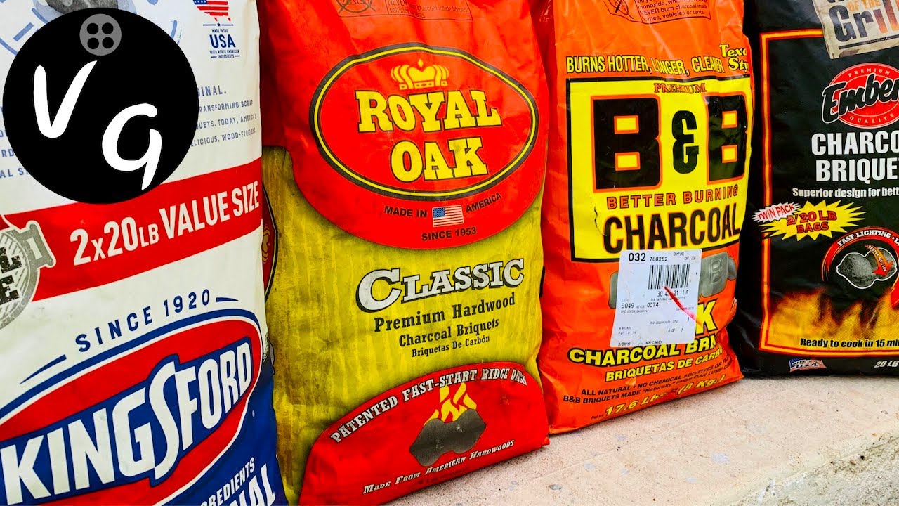 B&B Charcoal vs Kingsford Charcoal vs Royal Oak Charcoal vs Embers