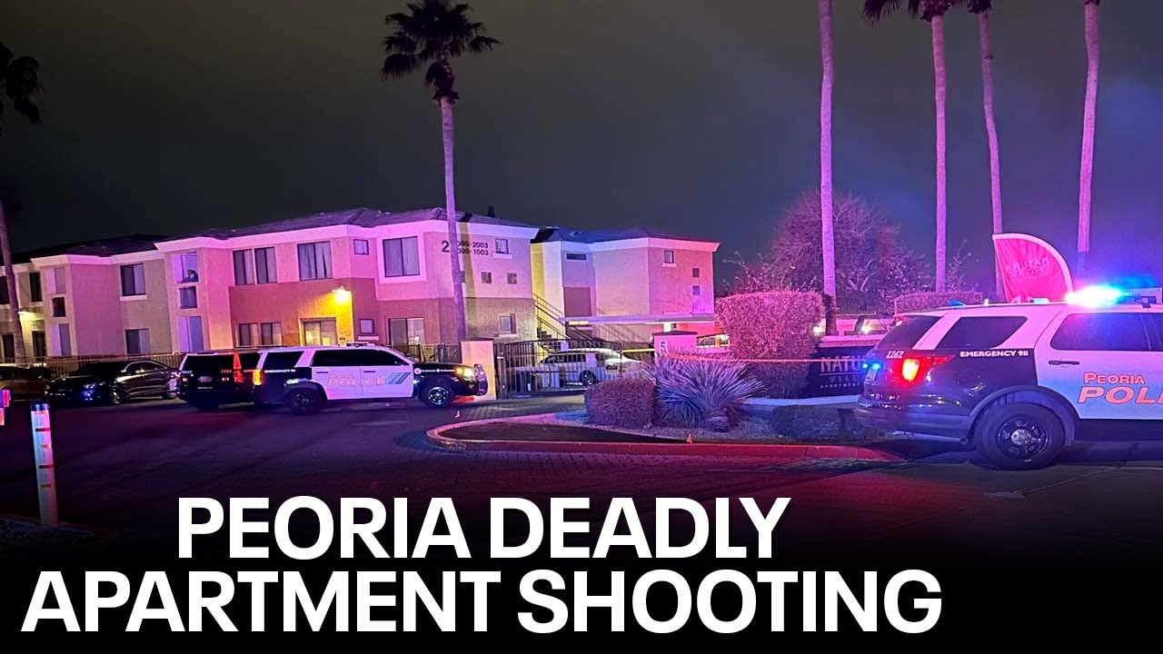1 dead in shooting at Peoria apartment complex - YouTube