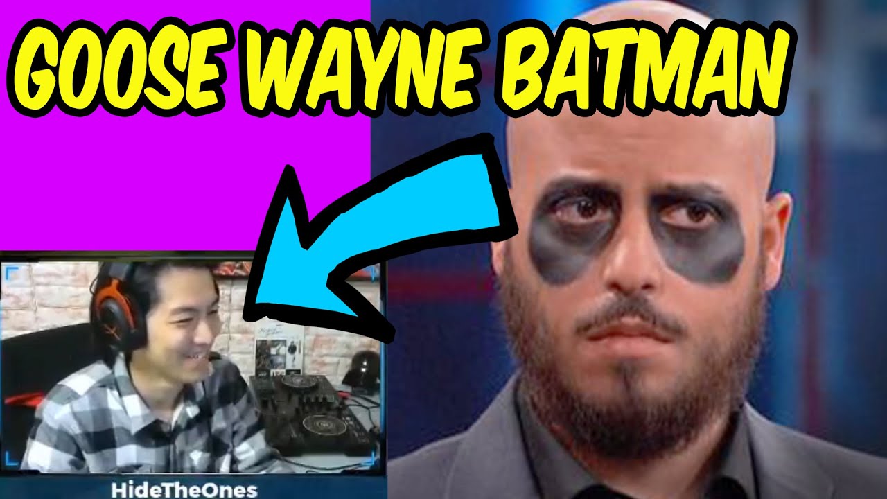 Goose Wayne Batman came to my streaming! YouTube
