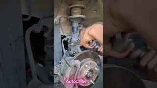 How To Remove A Mazda Front Shock Absorber — Step By Step On A Real Car #automobile #mechanic