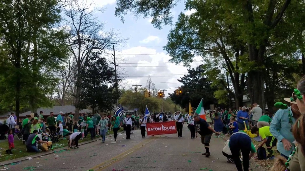 Baton Rouge Pipes and Drums Wearing of the Green Parade 2017 YouTube