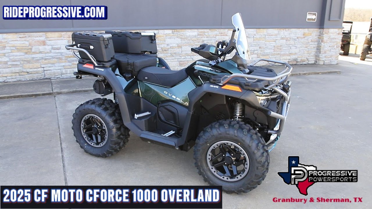 NEW 2025 CFMOTO CForce 1000 Overland ATV For Sale In Sherman, TX