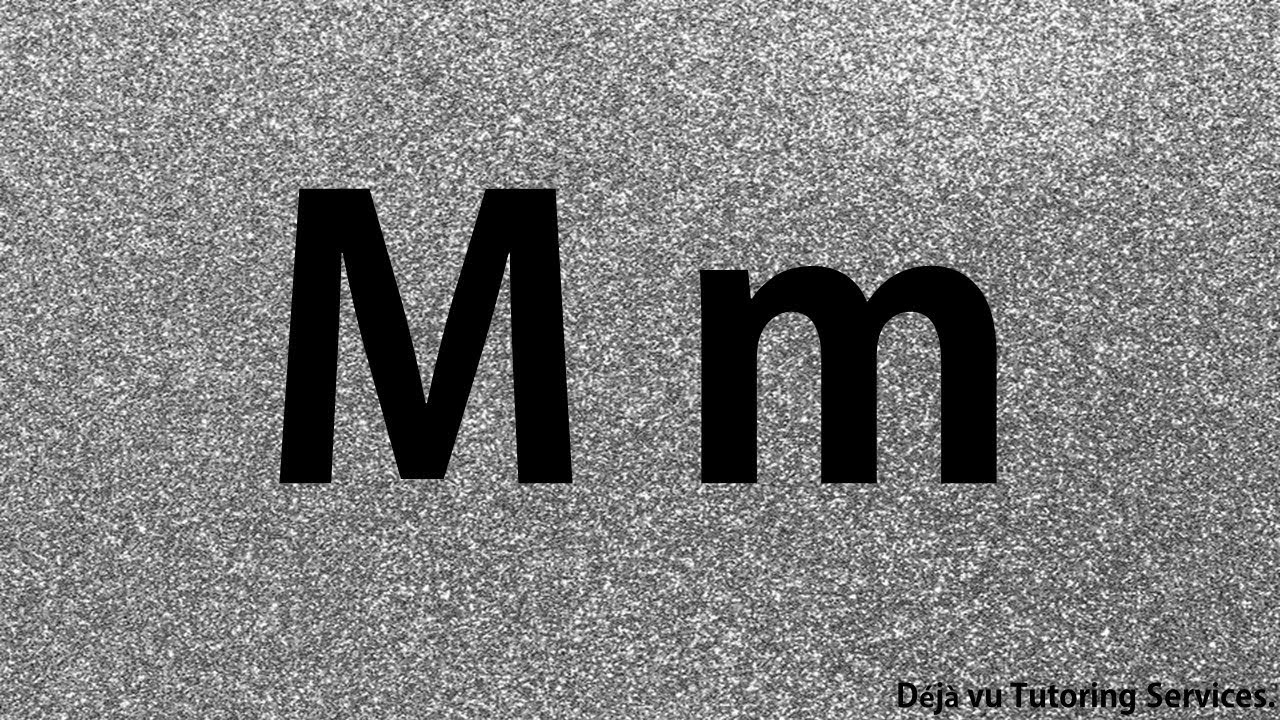 Letter M, m Funky Flashcard Video. Letter M, m Funky Flashcards. Letter