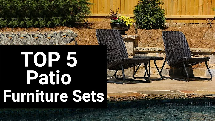 Best Patio Furniture Sets Reviews [TOP 5 PICKS]