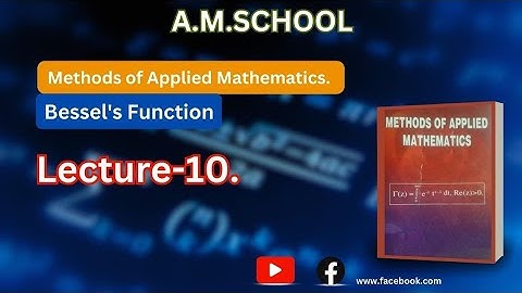 Methods of Applied Mathematics.Bessel