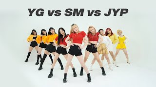 (SM/JYP/YG) 3 Major Agency girl group dance cover showdown!! vol.2