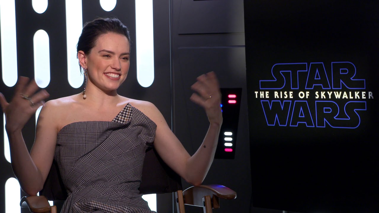 Daisy Riddell Daisy Ridley details Star Wars: The Rise of Skywalker - YouTube