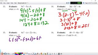 Ad Alg Chapter 1 Study Guide Section 1 2