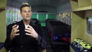 Behind the scenes with Tom Brady