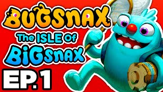 🏝 WHAT IS THE ISLE OF BIGSNAX? 🍔 👀 GIANT NEW BUGSNAX! - Bugsnax: The Isle of BIGsnax Ep.1