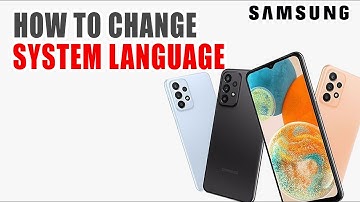 Samsung Galaxy A24 | How To Change Language