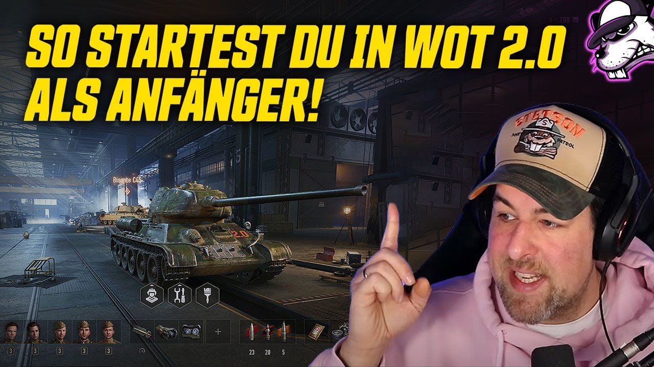 WoT 2.0 | "Anfänger" Die erste Stunde World of Tanks - Alles was du am Anfang wissen musst! [GUIDE]
