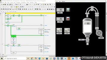 Penjelasan mengenai Pembuatan Program PLC dan HMI untuk Otomatisasi Tandon Air - Denda Triswandi