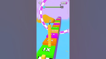 Cube Surfer - Android iOS Gameplay Walkthrough All Levels 8 Pro Mod Apk New Skin Game #Shorts