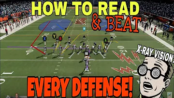 How to 📚READ & BEAT🥊 EVERY DEFENSE in Madden NFL 23, Man Or Zone! Offense Tips & Tricks