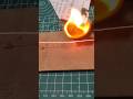 nicrom wire #shorts #entertainment #heat #experiment