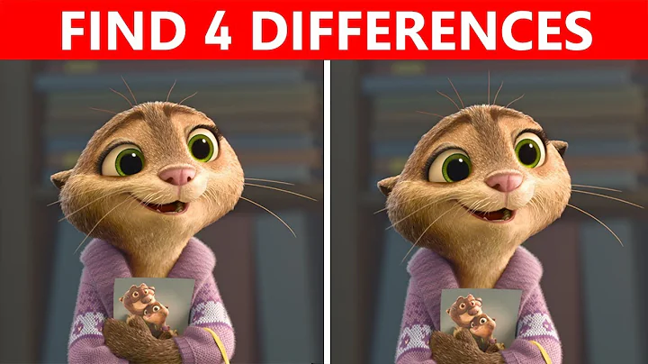 Bet You Can't FIND THE DIFFERENCE! | 100% FAIL | ZOOTOPIA Movie Picture Puzzle