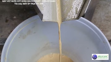 MÁY ÉP NƯỚC CỐT GỪNG NGUYÊN CHẤT - ĐIỆN CƠ XANH 0984467870