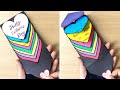 DIY - Happy Father's Day Special Card | Rainbow Water Fall Greeting Card | Pull me | Handmade card