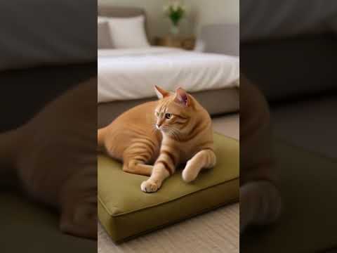 Матрас для собак и котов Блиц коричневый 430*540*80, видео 1