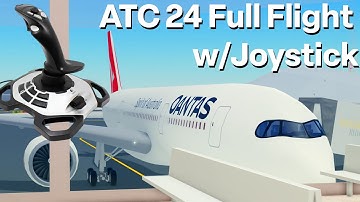 ATC 24 Full flight w/JOYSTICK | Funny Moments | IPPH - IRFD | PTFS | Live ATC