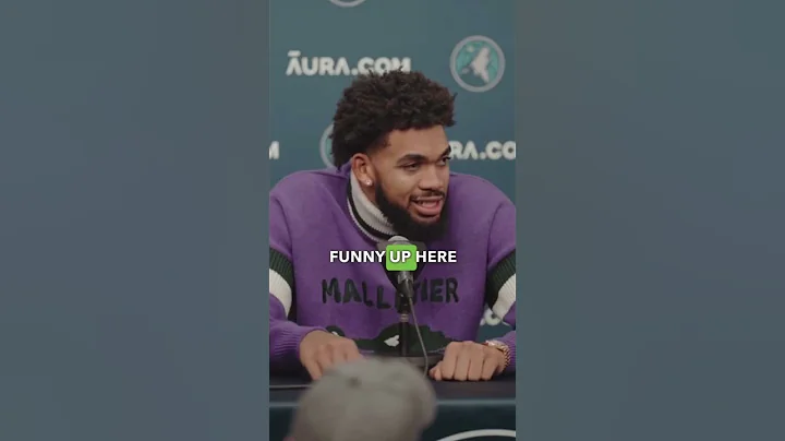 KAT doesn’t Like when Anthony Edwards “Talks About Popeyes and all that s—t”😳 #nba #shorts