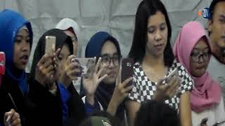 Artis Cantik Laura Basuki Film ' Terbang' Promo Film di Semarang