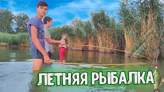 Летняя рыбалка на удочки / Не ожидал...