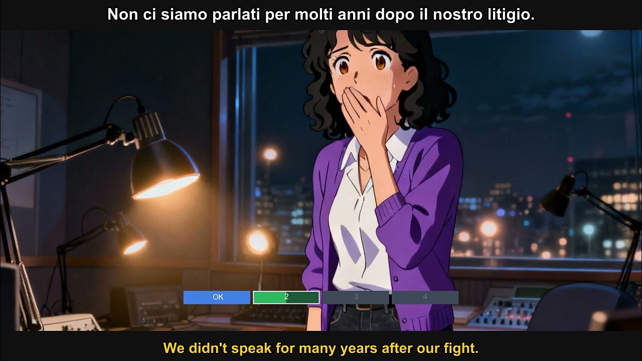 Italian Story The Voice from Yesterday Listening Practice A1 A2